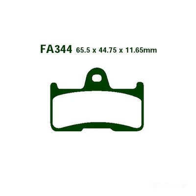Bremsbelag Bremsbeläge EBC FA344TT hinten für Yamaha YFM 660 FWA FS Grizzly 2004