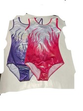 ZKQL Girls Leotards Lot Of 2