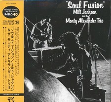 Milt Jackson & The Monty Alexander Trio - Soul Fusion CD (JAPANESE IMPORT)