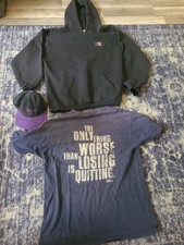 MADE IN USA Vintage 90s No Fear Dangerous Sports Bundle T-shirt, Hat, & Hoodie
