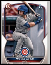 2023 Bowman Draft #BD-170 Michael Carico