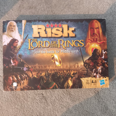 Risiko Herr der Ringe Mittelerde Eroberung Brettspiel komplett mit Ring 2002