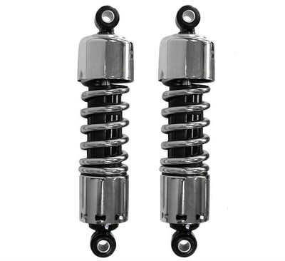 V-Factor 29037 Premium Chrome 12'' Shocks for Harley Sportster 79-03 XL 