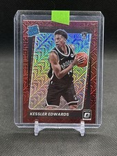 2021 Optic #154 Kessler Edwards Choice Red Mojo