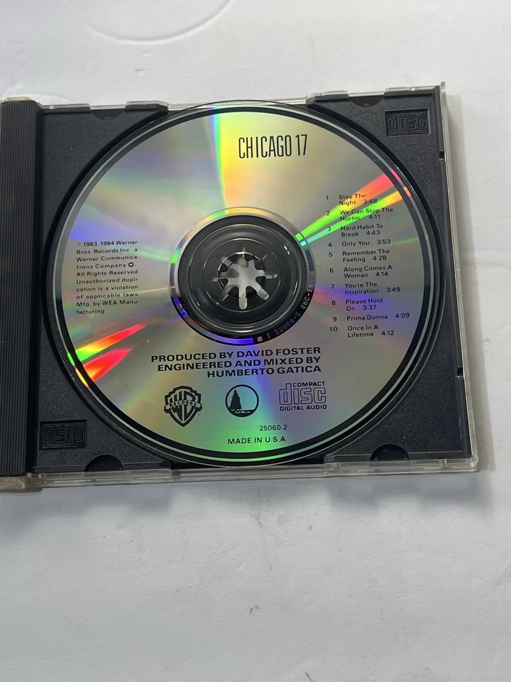 Chicago 17 CD Warner Bros Rock Foto 4 de 4