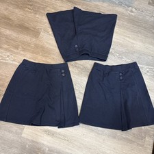 Cat  Jack Navy Blue School Uniform Sport short and skirt combo Size XL 14 Plus