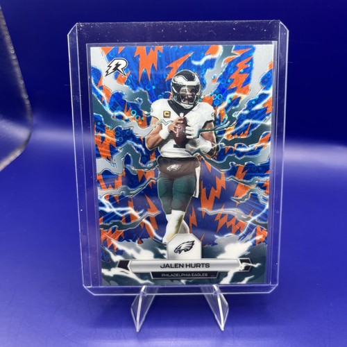 2025 Topps Resurgence Jalen Hurts Blue & Orange Spark #79 Eagles