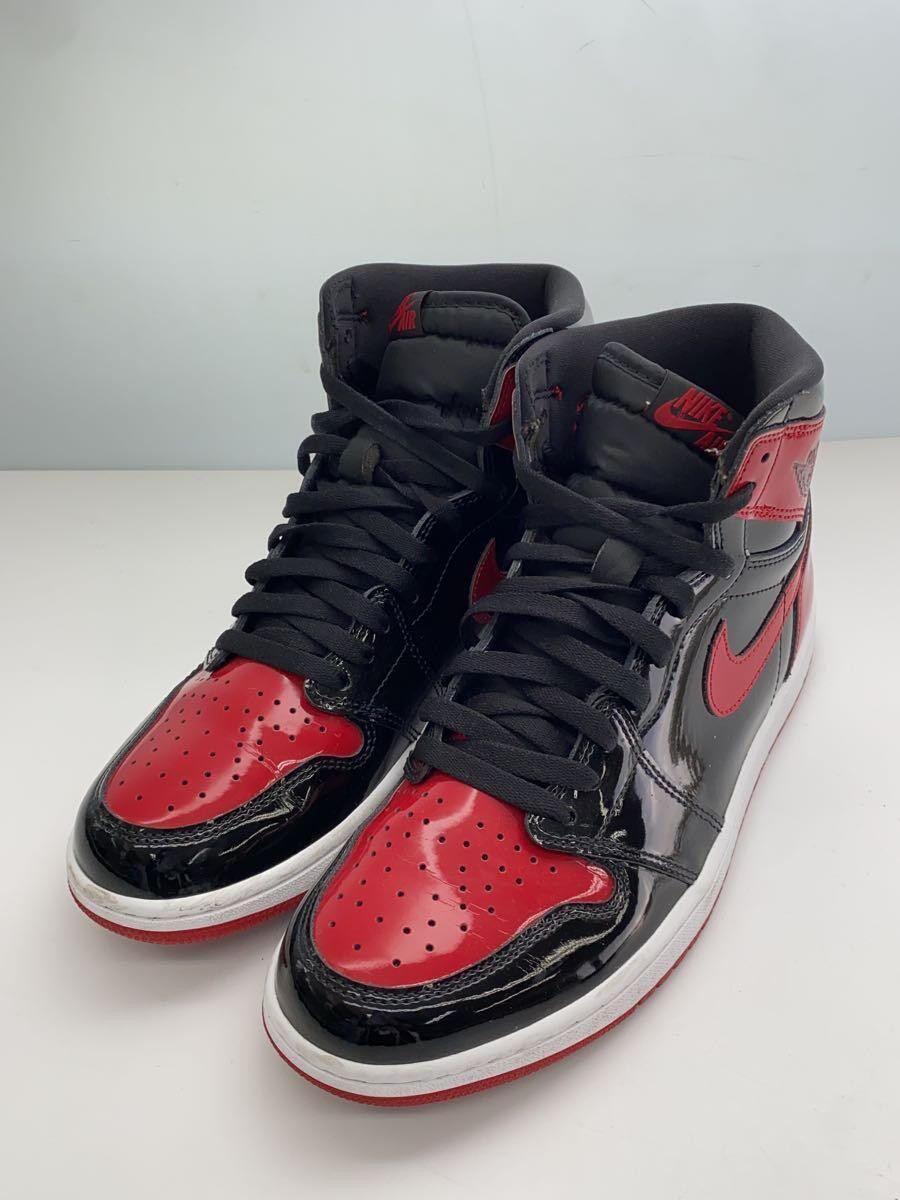Nike Air Jordan 1 High Og Patent Bred 28.5Cm 555088 063 CIN94 | eBay