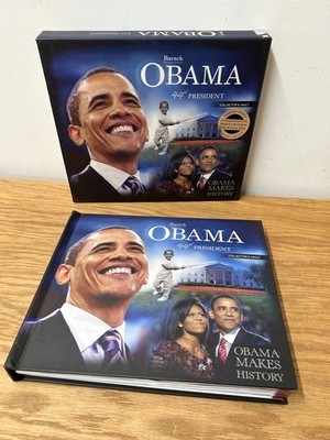 Barack Obama Presidential Collector's Vault Avery Krut Hardcover Case & Inserts