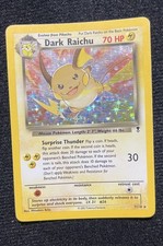Dark Raichu 7/110 Holo Rare Legendary Collection Pokemon Card on eBay