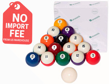 Aramith Crown Standard Pool Ball Set Belgian Phenolic Resin Billiard Balls