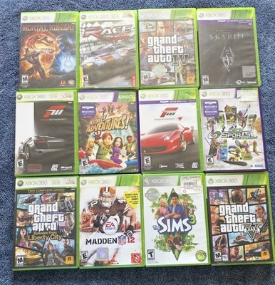 Microsoft Xbox 360 Assorted Games Lot
