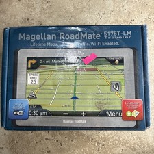 Magellan RoadMate 5175T-LM Automotive Mountable GPS w/ Sleeve - new