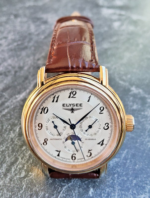 ELYSEE Automatic Mondphase Germany Herrenuhr Tag/Datum