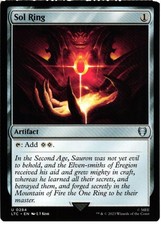Sol Ring 284 UC Commander: The Lord of the Rings: Tales of Middle-earth NM
