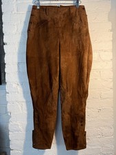 Vintage Ralph Lauren Collection Jod Pants- Nutmeg- Suede
