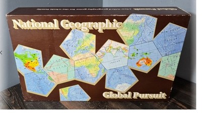 National Geographic: Global Pursuit Board Game - Vintage!!! Never Played!!!