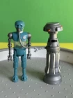 1980 Vintage Kenner Star Wars Hoth Rebel Droids FX-7 & 21- B Action Figure Lot