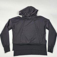 Athleta Hoodie Pullover Sweatshirt Thumbhole Womens Small Athleisure Workout