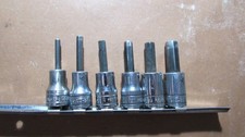 Snap On Sae Hex Driver Set 6 Pieces 964 Thru 38