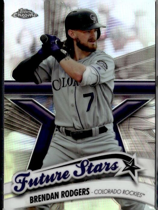 2020 Topps Chrome #FS-12 Brendan Rodgers Future Stars