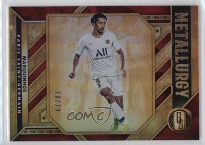 2019-20 Panini Gold Standard Metallurgy Fine /29 Marquinhos #M-18 14tf