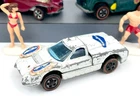 Vintage Hot Wheels Redline 1968 White Enamel Ford J Car HK Version - Rough!