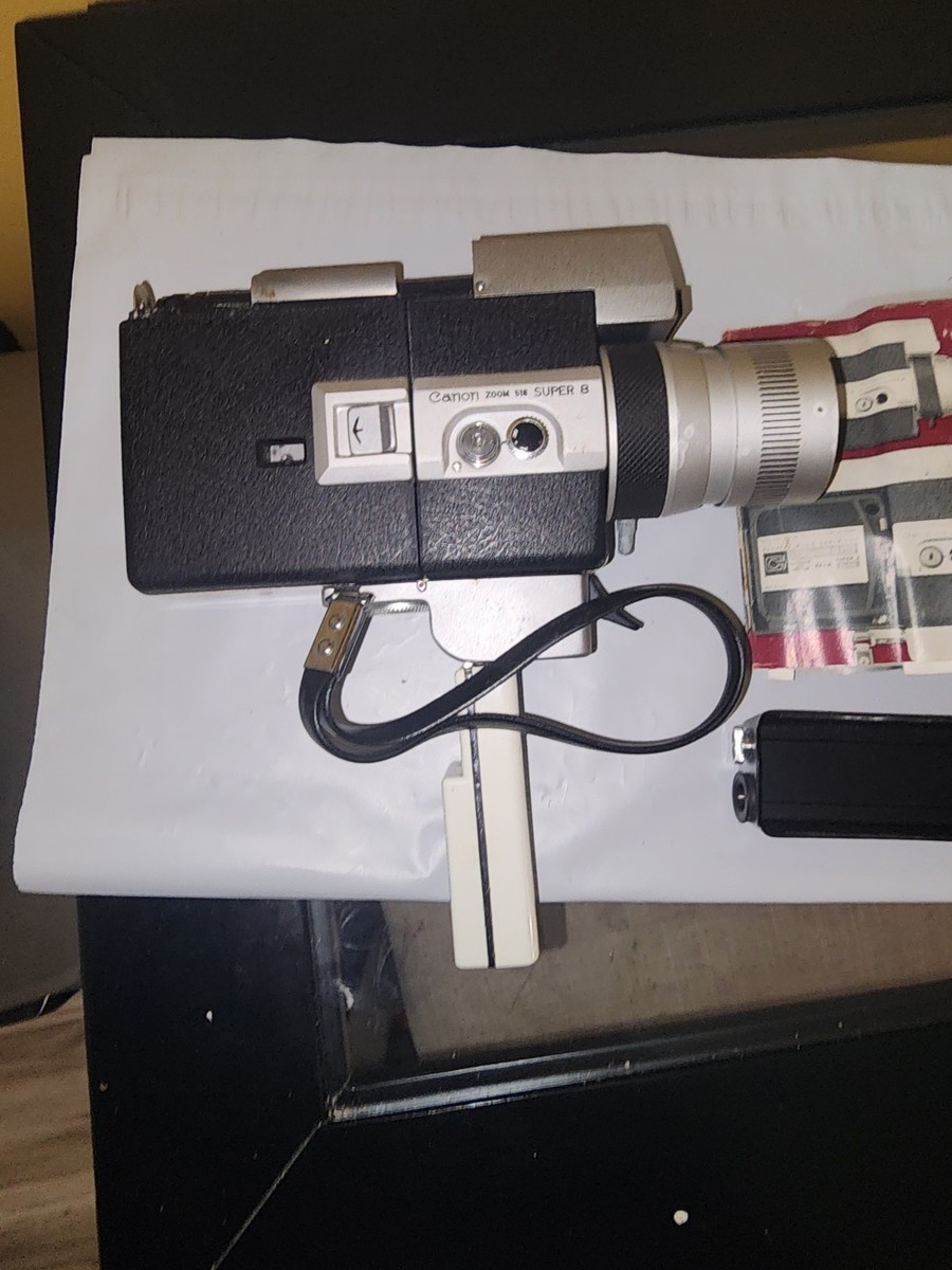 Canon Auto Zoom 518 Super 8 Movie Video Film Camera Working Film