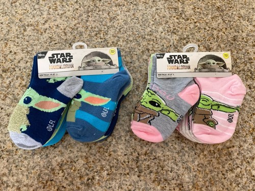 Star Wars Mandalorian 2T-3T Girls, & Boys 10pr each Both Sets For $18.99 “NEW”