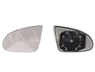 Spiegelglas Außenspiegel ALKAR 6471796 für AUDI A2 8Z0 beheizbar asphärisch TDI