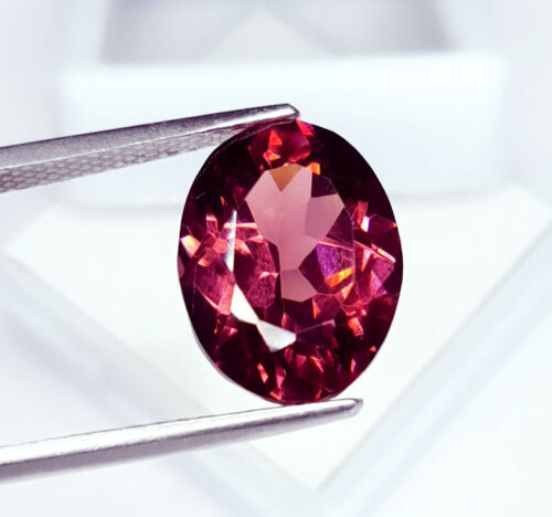 Natural Padparadscha Sapphire 10 Ct Certified Loose Gemstone Oval Cut Gem W07 - Imagen 3 de 13