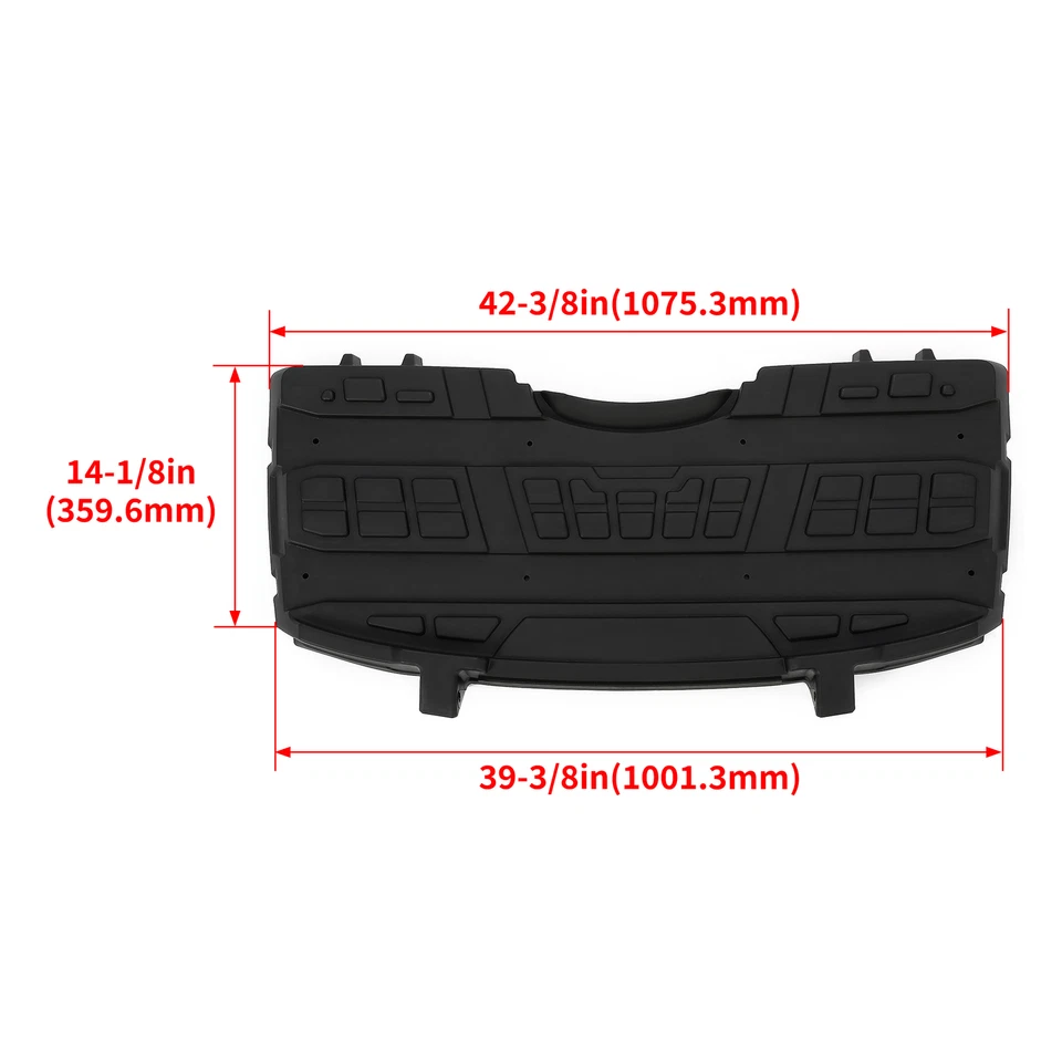 For Polaris Sportsman 400 450 500 700 800 Front Storage Box Service Cover Lid - Image 2 of 4