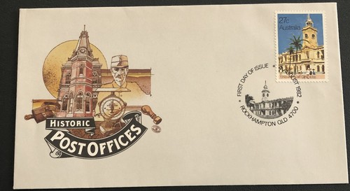 Australian FDC 1982 Historic Post Office