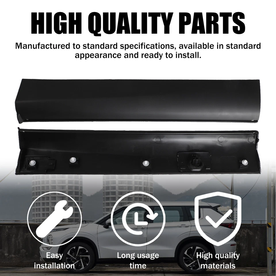 Nueva moldura inferior para puerta trasera derecha para 22-24 Mitsubishi Outlander y PHEV Foto 2 de 4