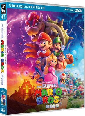 The Super Mario Bros. Movie (3D Blu-ray) REGION FREE | BRAND NEW & SEALED