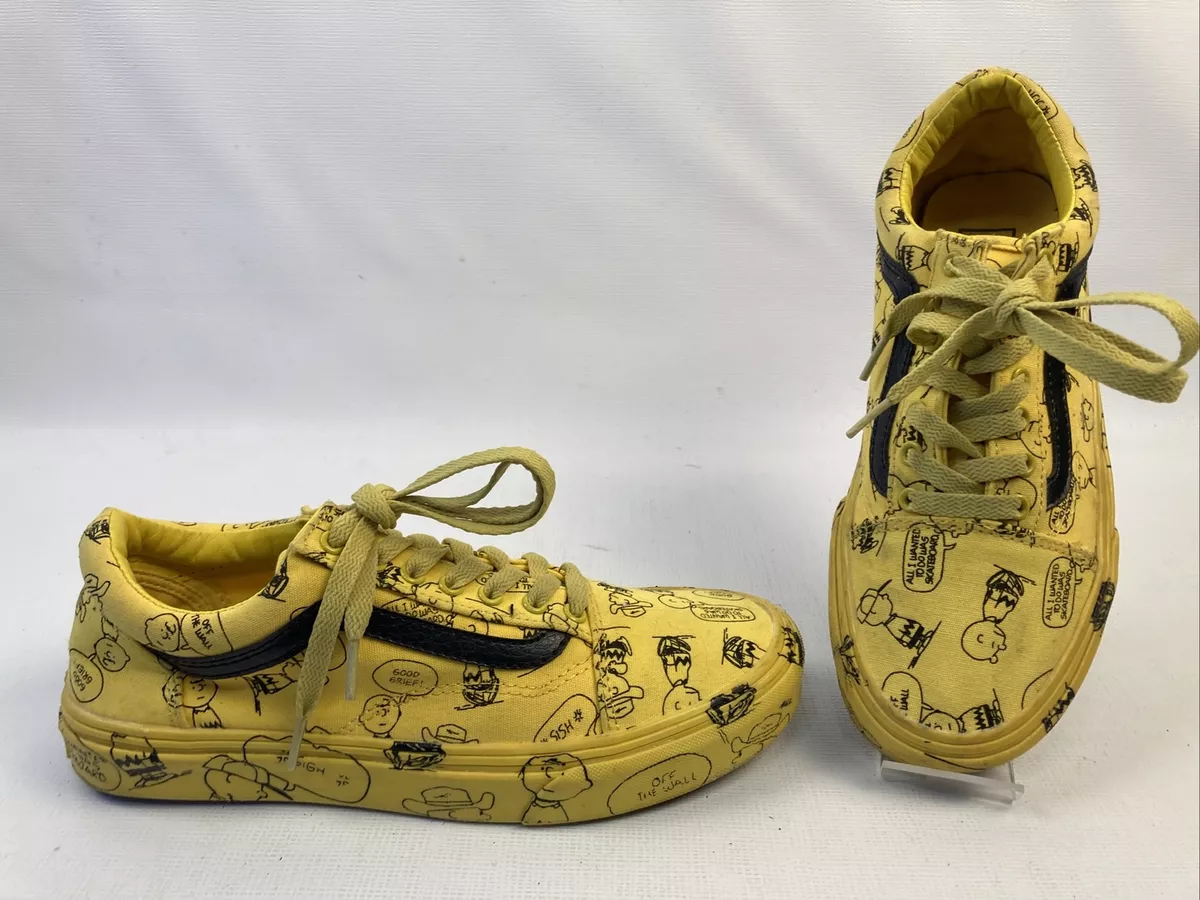 Vans sk8 cheap charlie brown