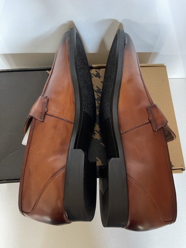 Thomas & Vine Bishop Leather Penny Loafers in Brown Size 13 New in the Box - Picture 8 of 12
