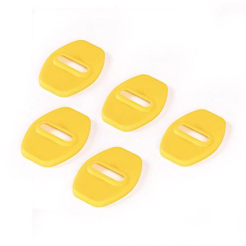Yellow Door Lock Cover Buckle Decor Trim For Ford Bronco F-150 F150 2021-2023 - Picture 5 of 8