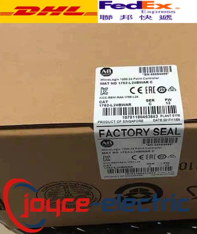 1PC New Factory Sealed 1762-L24BWAR SER C MicroLogix 1200 24 Point Controller - Image 2 of 4