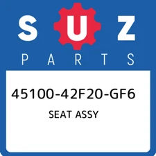 45100-42F20-GF6 Suzuki Seat assy 4510042F20GF6, New Genuine OEM Part