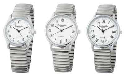 Eichmüller Herrenuhr Armbanduhr Zugband Uhr Herren 33 oder 36 mm