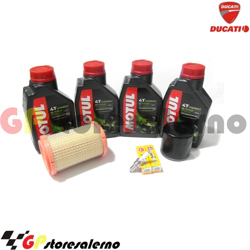 Kit Tagliando Yamaha TDM 850 - Olio Motore 10W40, Filtro Olio, Filtro Aria E Candele - Foto 3