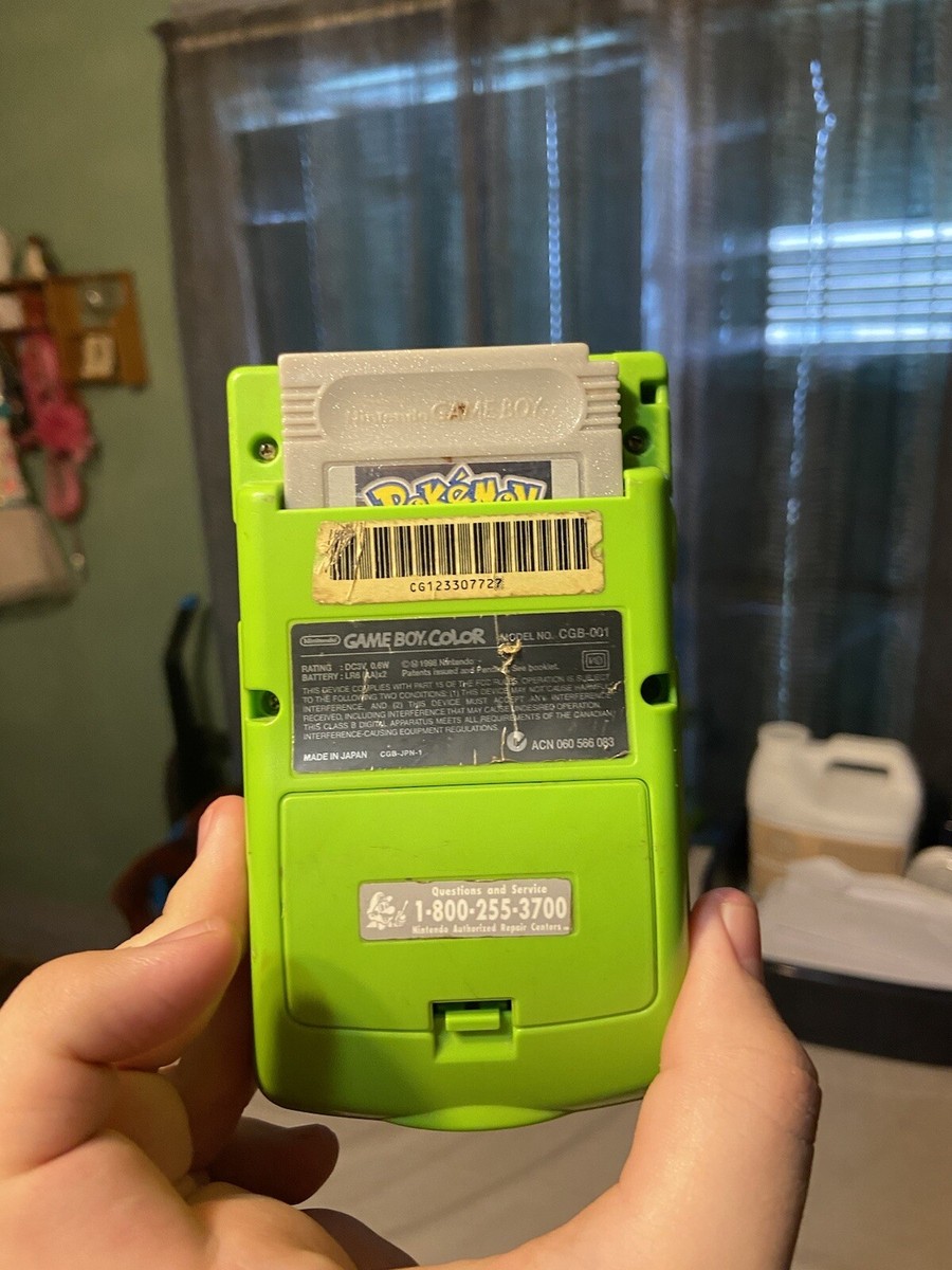 Nintendo Game Boy Color Kiwi Handheld System 45496710781| eBay