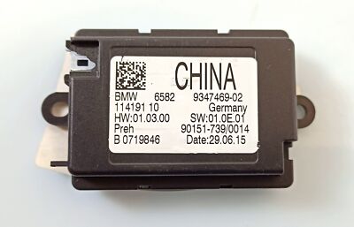BMW Original Control unit Steuergerät Controller Touch ME97404 3 759 km F series