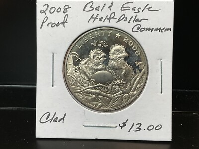 2008-S Bald Eagle Clad Proof Half Dollar Commemorative