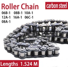 #35 Roller Chain 06B 3/8" Heavy Duty Industrial Roller Chain Pitch 3/8" x1.524M
