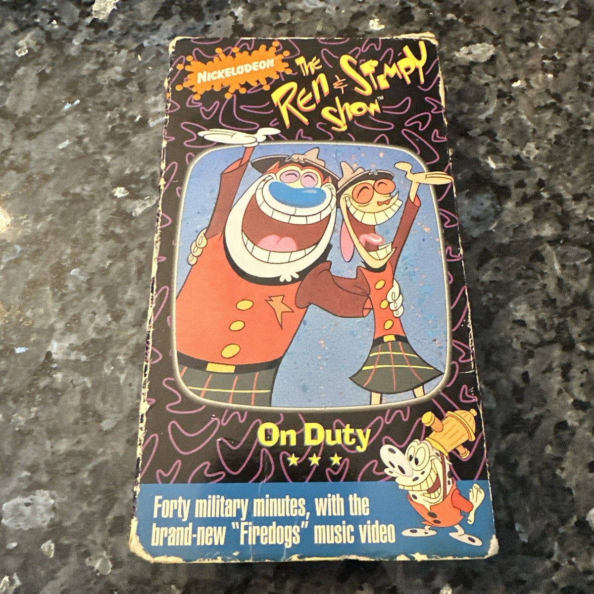 The Ren & Stimpy Show: On Duty (VHS, 1994) Vintage Nickelodeon | eBay