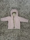 The North Face Jacket Infant 3-6 M Reversible Pink Puffer Cream Fur — photo 1
