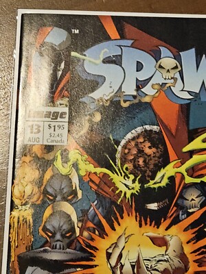 Spawn #13 VF+ ~ Image Comics 1993, Todd McFarlane, Combine