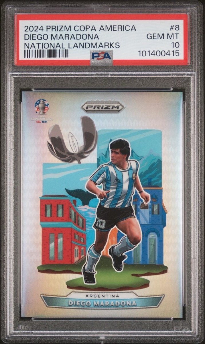 2024 Panini Prizm COPA DIEGO MARADONA National Landmarks PSA